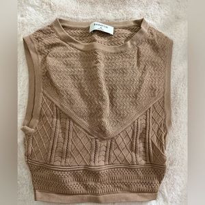 Aritzia Babaton Knitted Tank Top